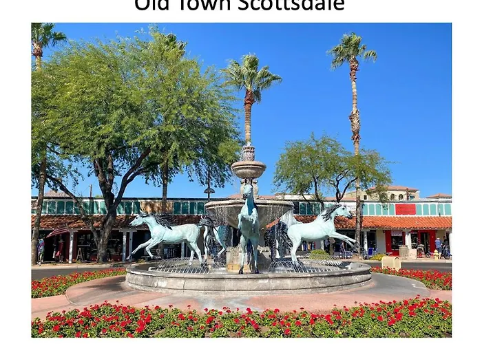 Apartment Renovated Private In The Heart Of Old Town Scottsdale, Pool & Hot Tub, Outdoor Bar & Kitchen, Walk To Shops & Bars *